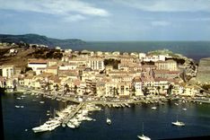 CPSM Calvi Le Port De Plaisance Et La Ville