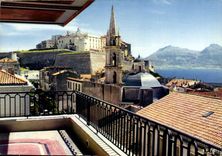 CPSM Calvi Vue Panoramique Du Grand Hotel De Calvi