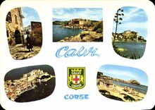 CPSM Charmes Et Couleurs De La Corse Calvi