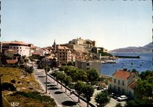 CPSM Calvi Le Grand Hotel Et Le Cours Wilson