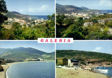 CPSM Galeria Divers Aspects Du Village Et De La Plage