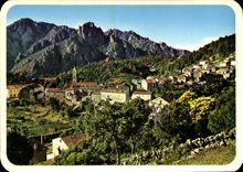 CPSM Ghisoni Et Le Mont Kyrie Eleison