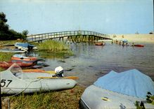 CPSM Marine de Caprone Ghisonaccia La passerelle