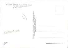 CPSM Marine de Caprone Ghisonaccia La passerelle