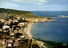 CPSM Ile Rousse Vue De La Ville Et De La Plage