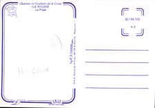 CPSM Ile Rousse La Plage