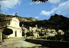 CPSM Lumio Place De I'Eglise Cliche Particulier