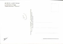 CPSM Lumio Le Centre Du Village Tabacs Journaux Falcucci