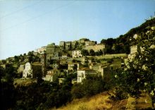 CPSM Lumio Village De La Balagne Tabacs Journaux Falcucci