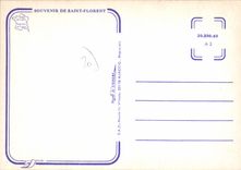 CPSM Souvenir De Saint Florent