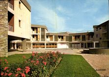 CPSM Taglio Isolaccio Centre De Vacances De Loisirs Et De Repos Le Rond Point Et Les Boutiques