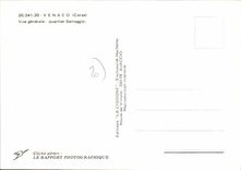 CPA Venaco Vue Generale Quartier Serraggio