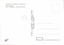CPA Venaco Paesotel E Caselle Vue Partielle noceta