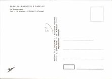 CPA Paesotel E Caselle Le Restaurant Noceta Venaco