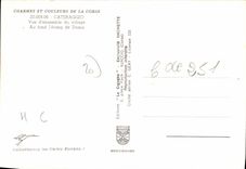 CPA Cateraggio Vue D'Ensemble Du Village Au Fond I'Etang De Diana