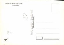 CPA Moncale Vue Generale