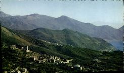 CPSM Centuri Vue D'Ensemble Du Village Au Fond Morsiglia