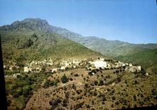 CPSM De La Corse Asco Vue Generale Pour Randonnees En Montagne