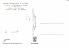 CPSM Olmeta Di Tuda L'Eglise Entree Du Village Place Du village Vue Generale