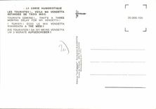 CPSM La Corse Humoristique les touristes vendetta retardée Ed Rochiccioli