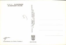 CPSM Bi Centenaire De Napoleon Bonaparte