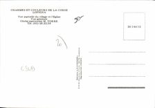 CPSM Lopigna Vue Partielle Du Village Et I'Eglise Vue Generale