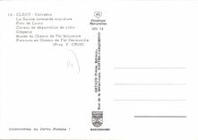 CPSM Clecy La Suisse Normande Miniature Parc De Loisir creperie cidre