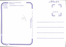 CPSM Bort Les Orgues La Dordogne Et Les Orgues