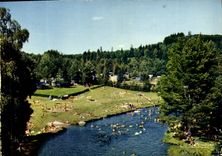 CPSM Bugeat La Plage La Correze Touristique
