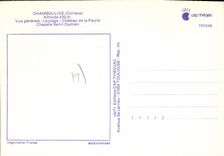 CPSM Chamboulive Vue Generale La Plage Chateau De La Faurie