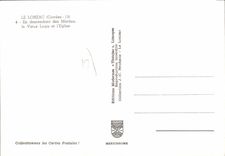 CPSM Le Lonzac En Descendant Des Martins Le Vieux Logis Et I'Eglise