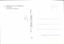 CPSM Marcillac La Croisille L'Entree Du Camping