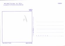 CPSM Meymac Le Place Et La Fontaine Monumentale