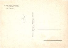 CPSM Meymac La Piscine