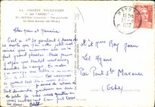 CPSM Meymac Vue Generale Le Mont Bessou