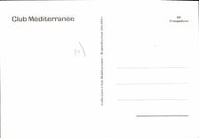 CPSM Club Mediterranee Pompadour