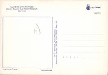 CPSM Club Mediterranee Centre Equestre De Pompadour