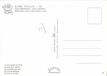 CPSM Tulle Vue Generale Les Vieilles Maisons Avec Une Belle Tour