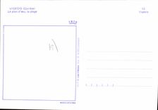 CPSM Vigeois Le Plan D'Eau La Plage