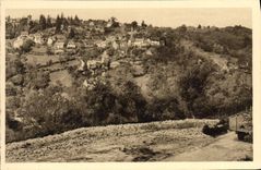CPA St Martin La Meanne Gorges Du Doustre Vue Sur Laroche Canillac