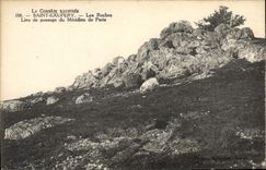 CPA Saint Exupery Les Roches Lieu De Passage Du Meridien De Paris