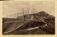 CPA Le Brezou La Grande Usine Hydroelectrique Souterraine