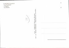 CPSM Larche La Feuillade L'Eglise La Mairie