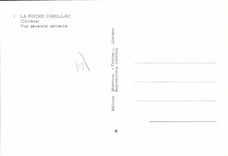 CPSM La Roche Canillac Vue Generale Aerienne