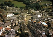 CPSM Correze En Avion Au Dessus D'Objat Vue Partielie