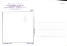 CPSM Saint Merd De Lapleau Barrage Du Chastang hotel restaurant Fabry