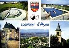 CPSM Ayen Village De Vacances Val La Table D'Orientation