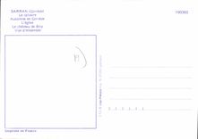 CPSM Sarran Le Calvaire Automne En Correze L'Eglise Le Chateau De Bity