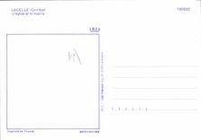 CPSM Lacelle L'Eglise Et La Mairie