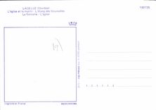 CPSM Lacelle L'Eglise Et La Mairie L'Etang Des Goursolles